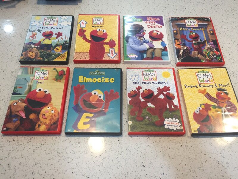 Elmo's world dvds for Sale in Chicago, IL - OfferUp