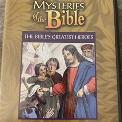 MYSTERIES OF THE BIBLE: THE BIBLE’S GREATEST HEROES VOLUME 1 & 2 (DVD)