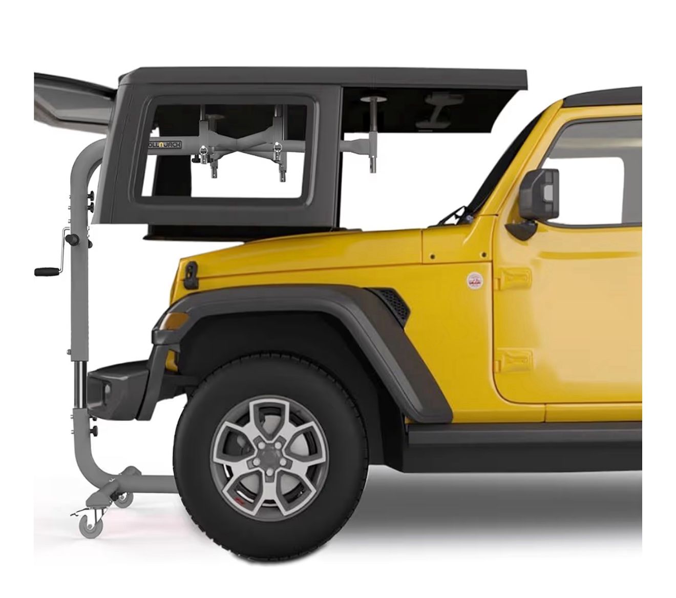 RollnJack Hard Top Removal Lift For Jeep Wranglers