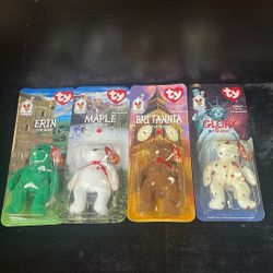 1999 Ty Beanie Babies Lot of 4