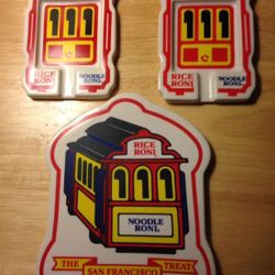 Vintage USA pot and spoon coasters.