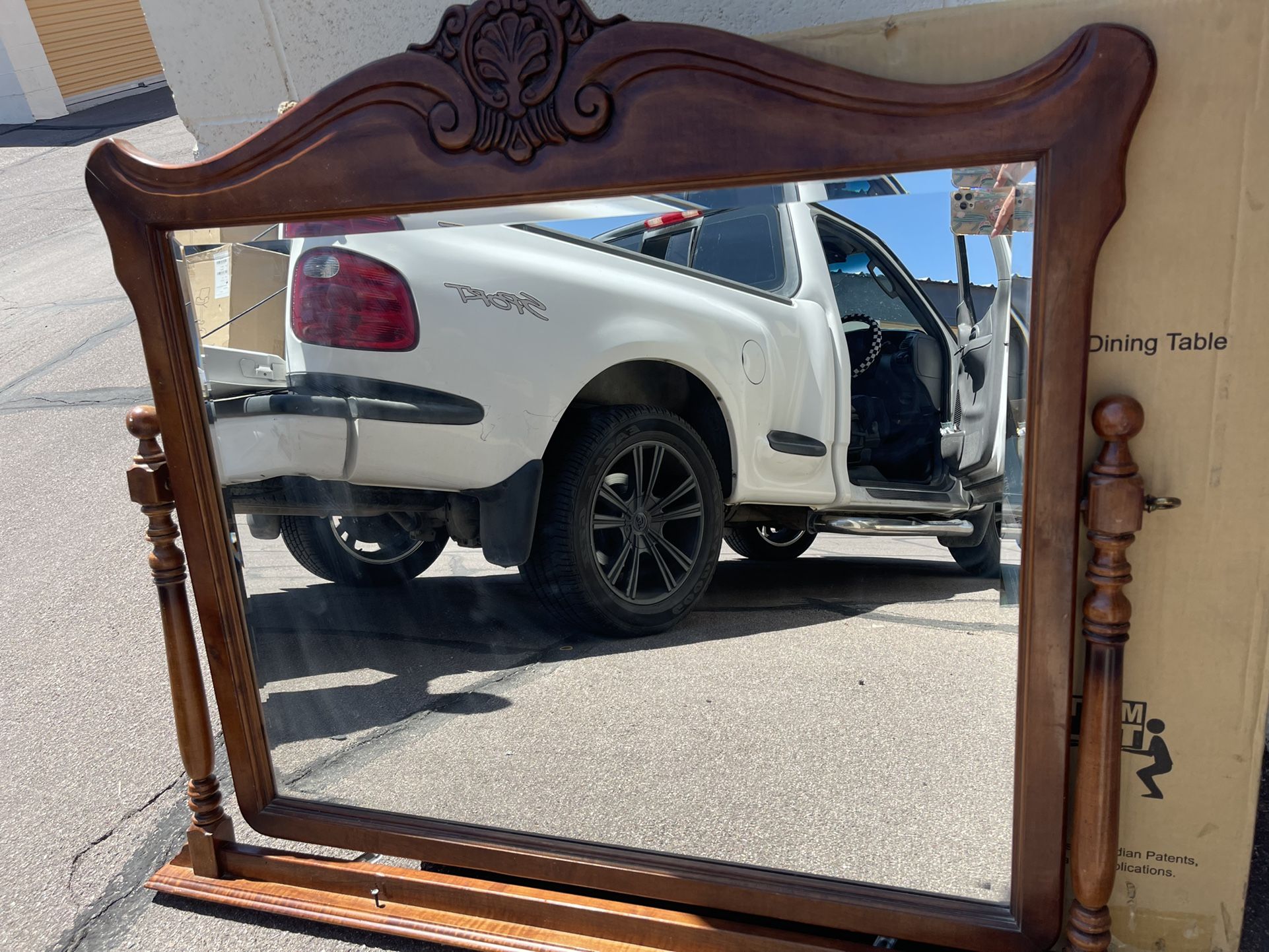 Vintage Swinging Mirror