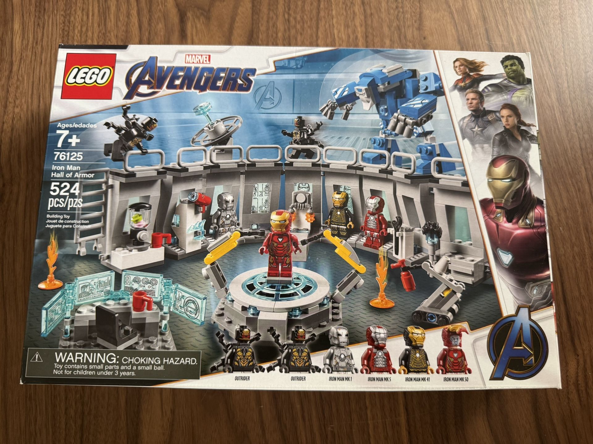 Lego Marvel Superheroes Avengers Hall Of Armor 76125
