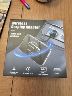 Wireless CarPlay Adapter with Android Auto