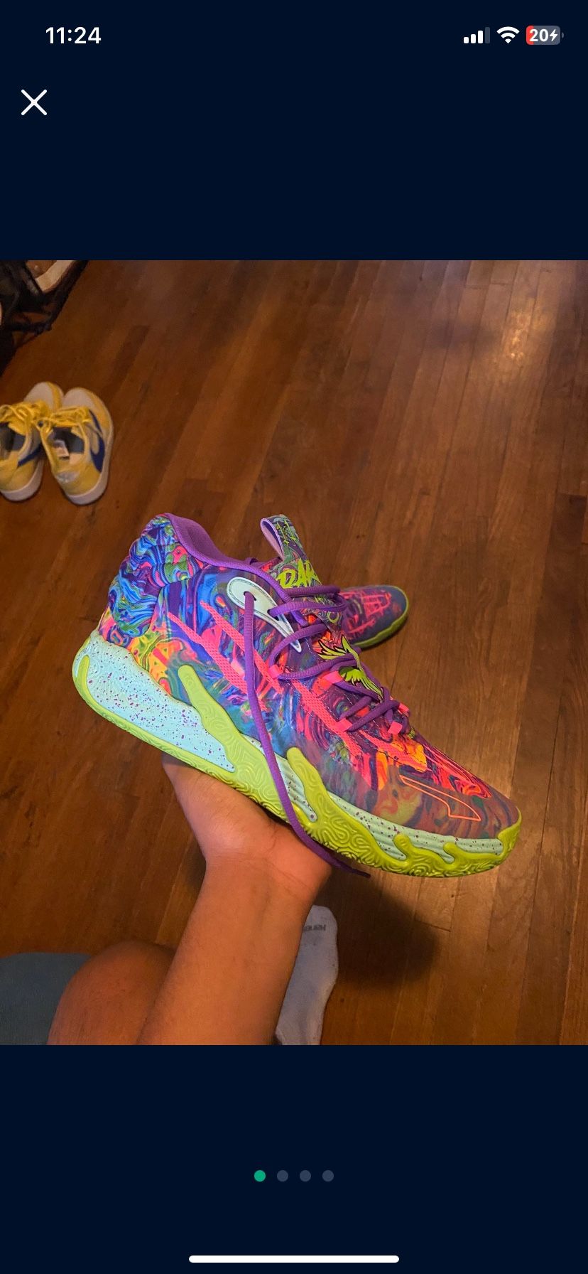 Puma Lamelo Basketball Shoes