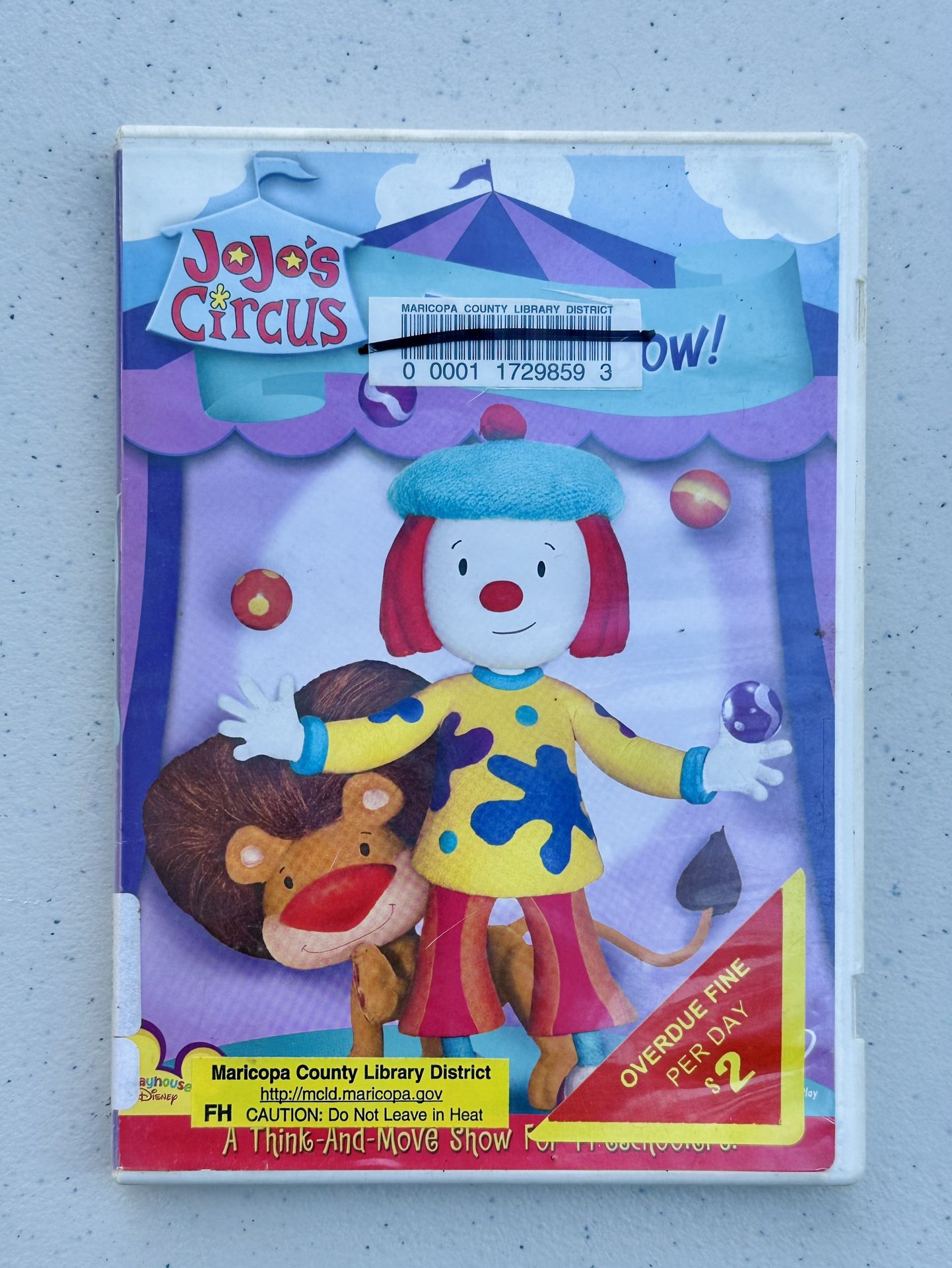 Jojo’s Circus Take A Bow DVD