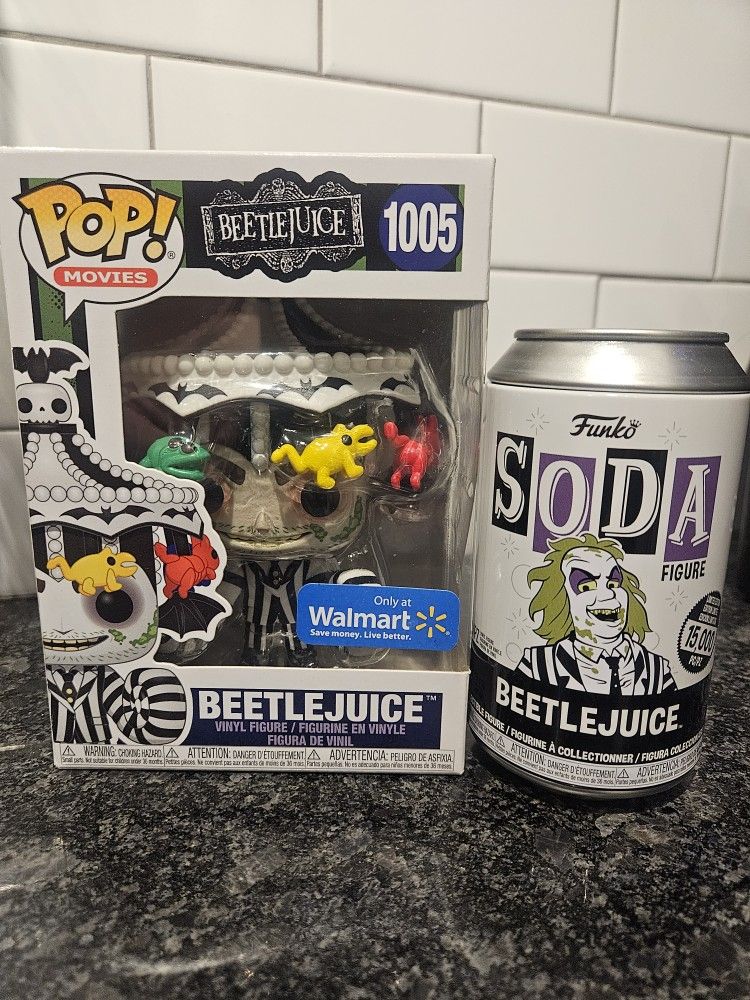 BEETLEJUICE FUNKO EXCLUSIVE
CAROUSEL HAT
LIMITED EDITION SODA CAN