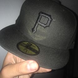 All Black P Hat