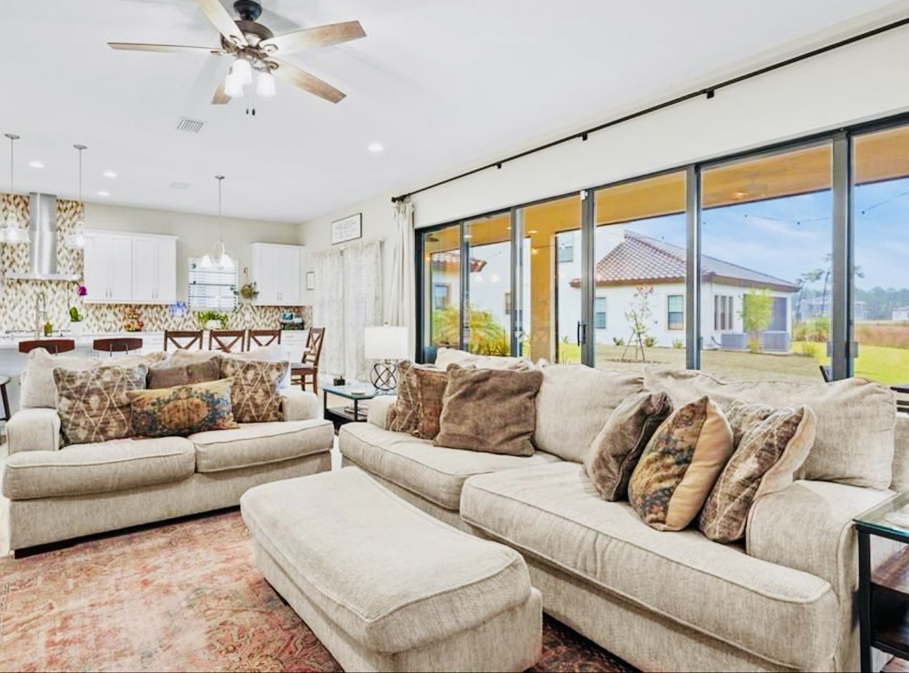 Alesandra Sofa, Loveseat, And Ottoman From Ashley HomeStore