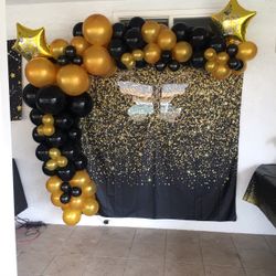 Graduation Balloon Set-up