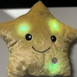 Blinking Star pillow