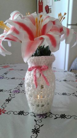 Flowers with vase
