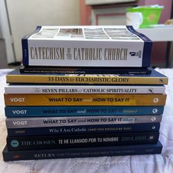 Catholic Book Bundle (Brandon Vogt + The Chosen + More) – Brand New