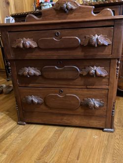 Mahogany nightstand