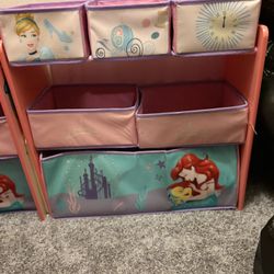 Disney Princess Storage Bins