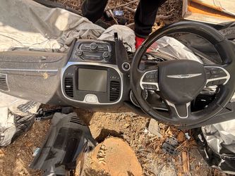 Chrysler Dashboard and Steering Wheel Assembly