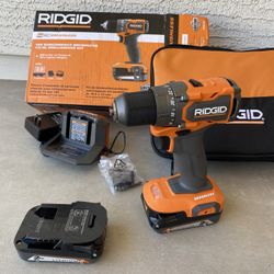 RIDGID 18v Subcompact 1/2 In Drill / Driver Kit