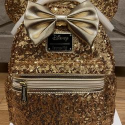 Gold Sequin Loungefly