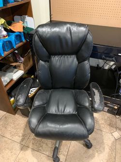 comfortable old office chair