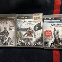 Ps3 Assassins Creed Set 