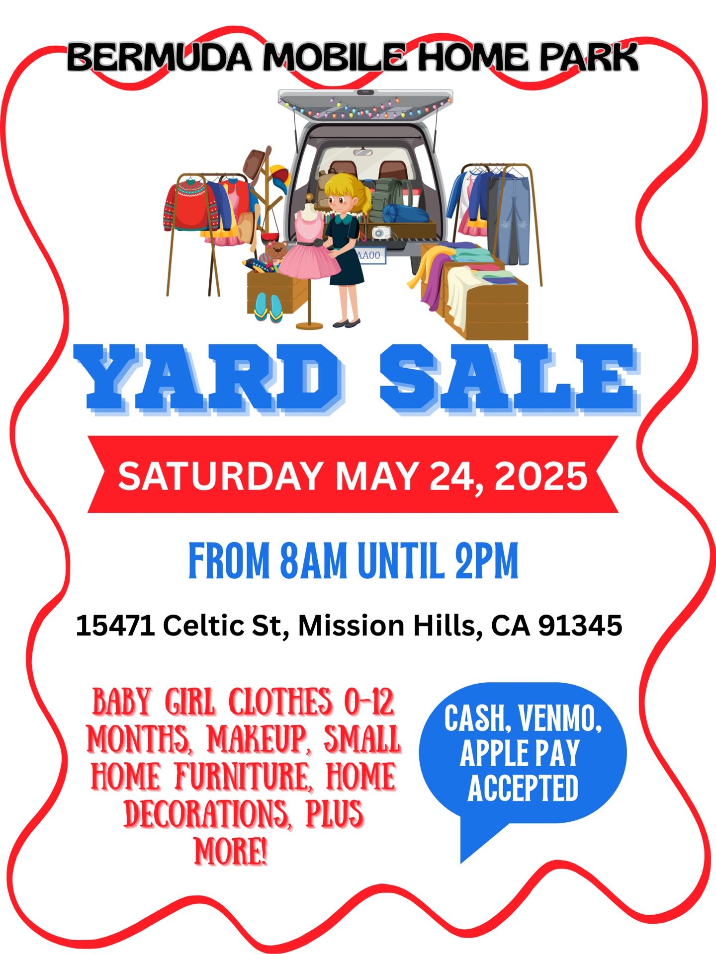 YARD SALE