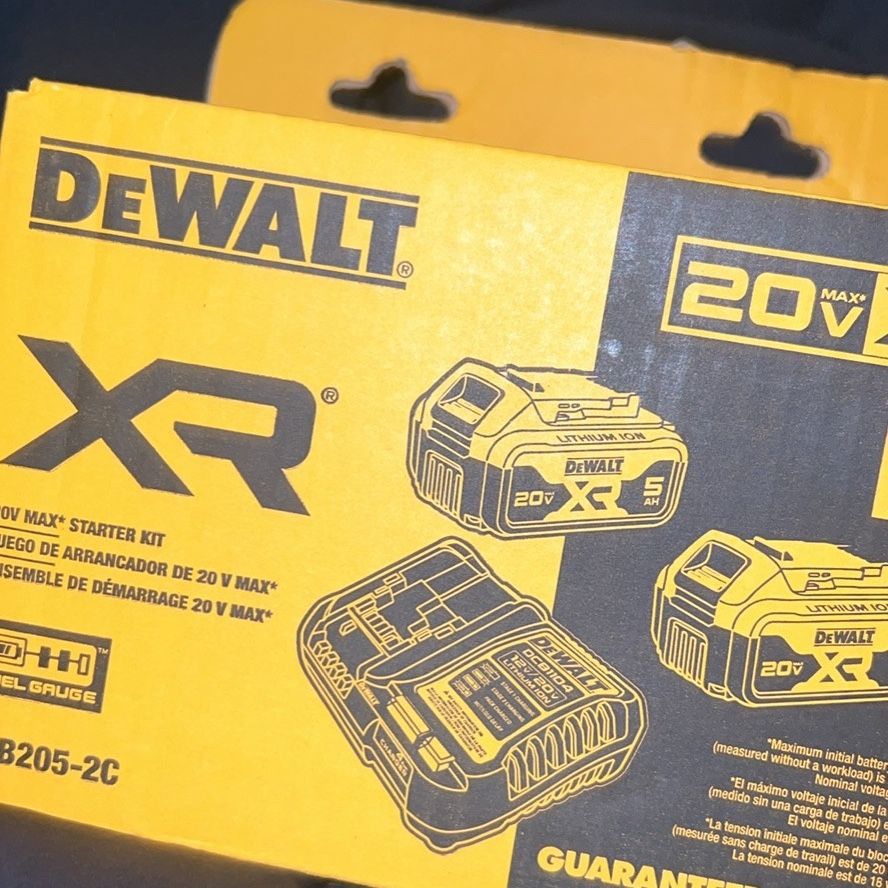 Dewalt Battery Kit