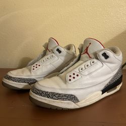 Jordan 3 White Cement 2003 Size 11.5