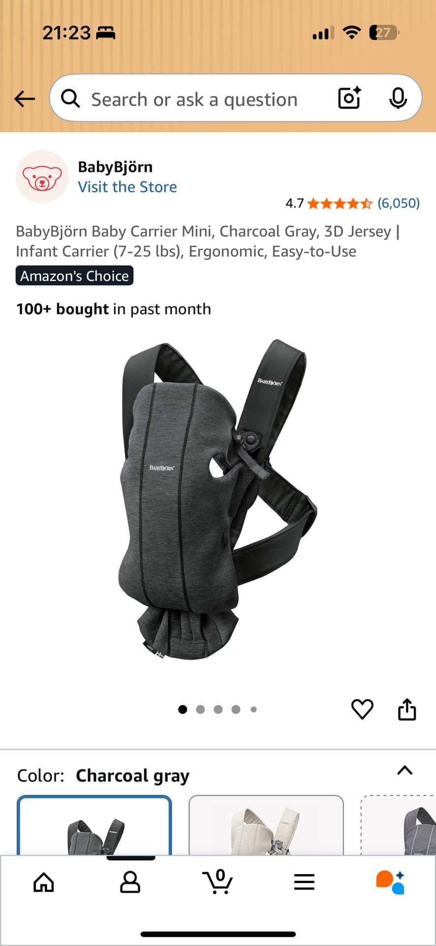 Baby Bjorn Mini Carrier