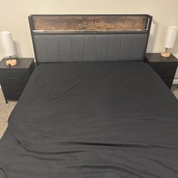 Bed Frame And Mattress