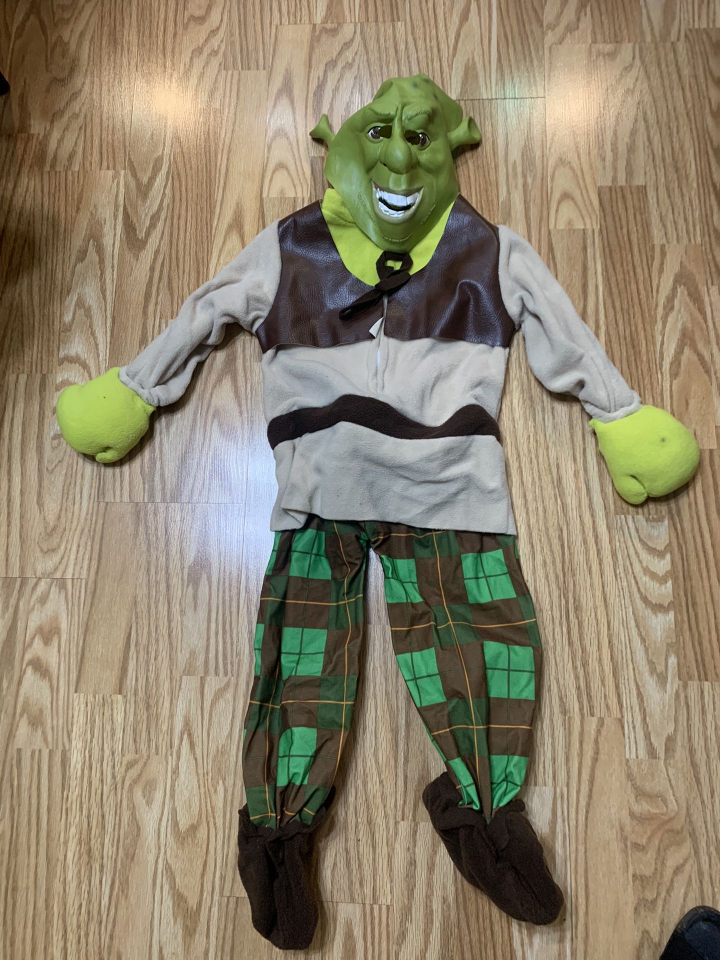 Halloween Costume Shrek 2, Size S Toddler (3-4years), $8