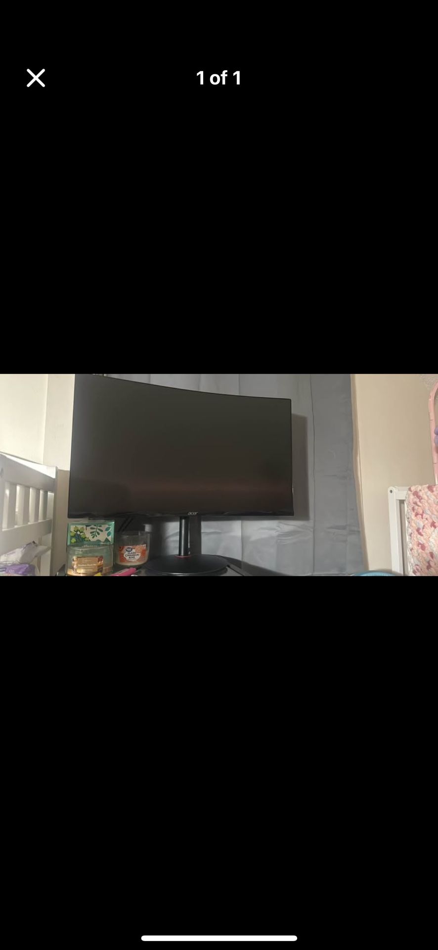Acer Monitor 27 Inch Curved 165 HZ