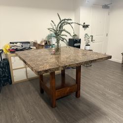 Solid Marble Dinning Table 