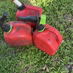Portable Red Fuel Gas Canister Fuel Gasoline 