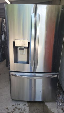 LG REFRIGERATOR NEW COMPRESSOR INSTALLED WORKS GREAT CAN DELIVER ANYWHERE