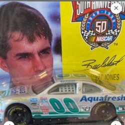Nascar/Vintage Roy Buckshot Jones Collectible Car ~ Racing Champions ~ NASCAR ~ 50th Anniversary ~ 1998 ~ New in package

