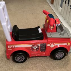 Fire Truck Ride-on