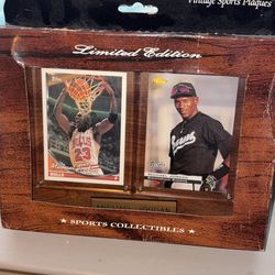 Vintage Limited Edition’ Micheal Jordan Sports Collectibles