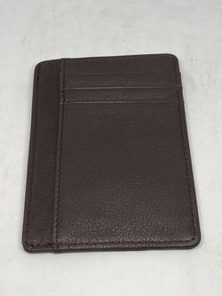 Pocket Wallet Slim Minimalist Wallet (Color brown)