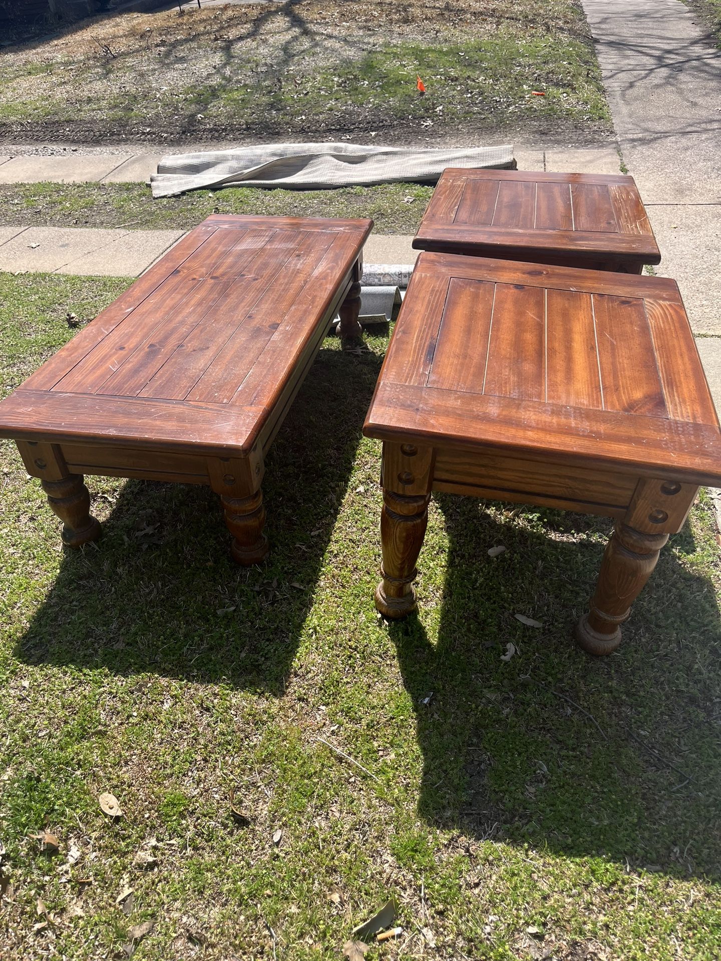 End Tables And Coffee Table