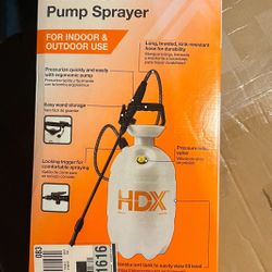 HDX Multi-Use Pump Sprayer (2 Gallon) NEW