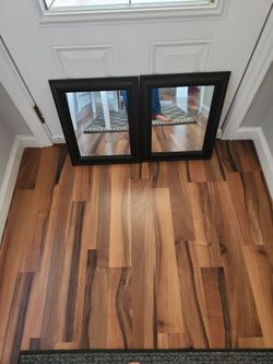TWIN WALNUT/BLACK MIRRORS