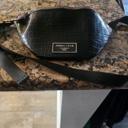 Kendall + Kylie Black Fannypack 