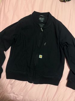 Carhartt Black Full-Zip Work Jacket