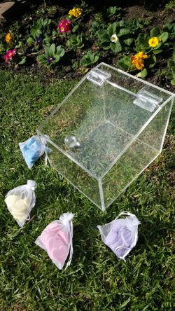 Clear Acrylic Display Box - 10 Available