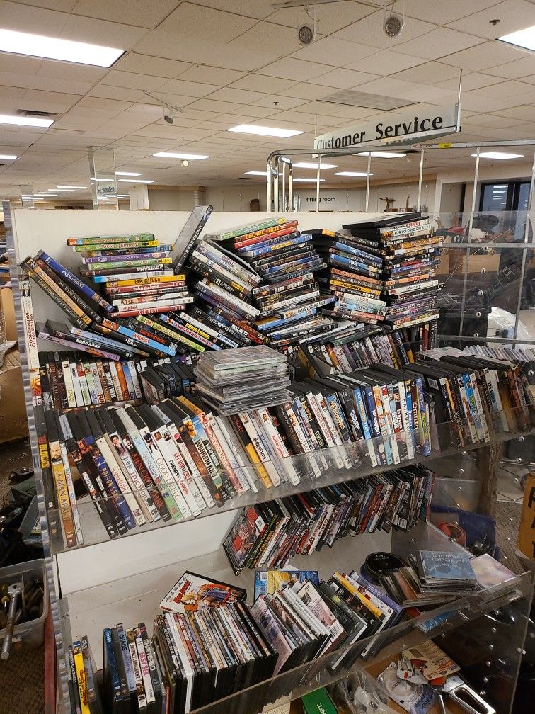 Used DVD, Sold In Lots Of 100 For $50