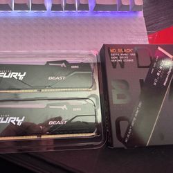 Gaming PC Parts – DDR5 RAM & NVMe SSD (Mint Condition)