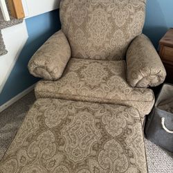 Chair & Ottoman