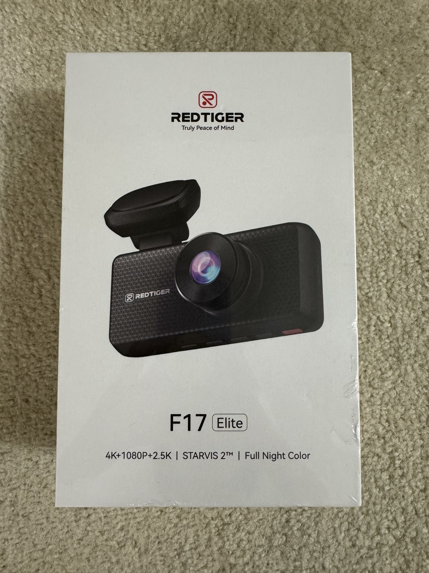 REDTIGER F17 Elite 4K 3 Channel Dash Cam Sony STARVIS 2 Dual HDR WIFI 6 Full Night Color