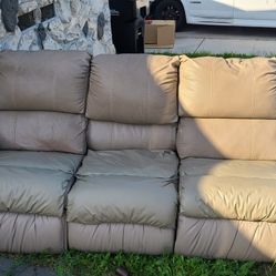 Free Couch 3 Pick With 2 Recliners And Bed Inside