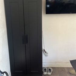 Standing dresser with inside light